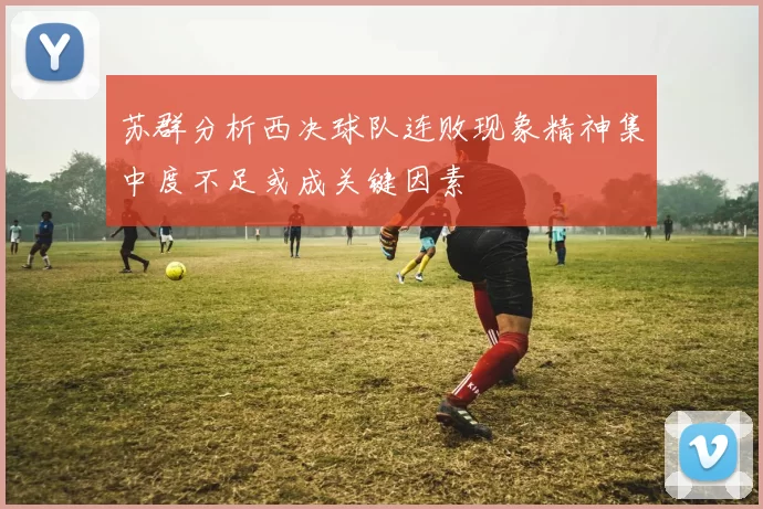 苏群分析西决球队连败现象精神集中度不足或成关键因素